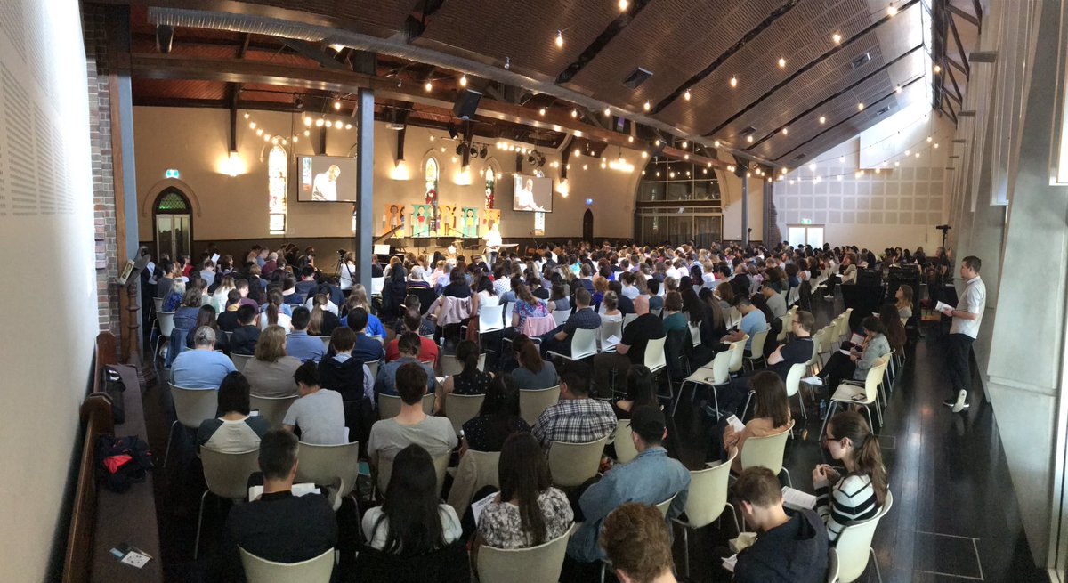 villagedale's tweet image. I’m not sure we have had more people in this room. 

singlemindedconference.com is live-streaming to 90 other churches across Australia. 

@SamAllberry is teaching. #singleminded