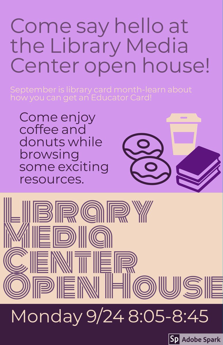 CardozoEC's tweet image. #LibraryOwl Ms. Gingerich invites teachers to learn #owltheycan about important resources! Do you know the myriad of benefits to having an educator library card? Find out over coffee and donuts. @enrolldcps @dcpublicschools @CardozoLibrary
