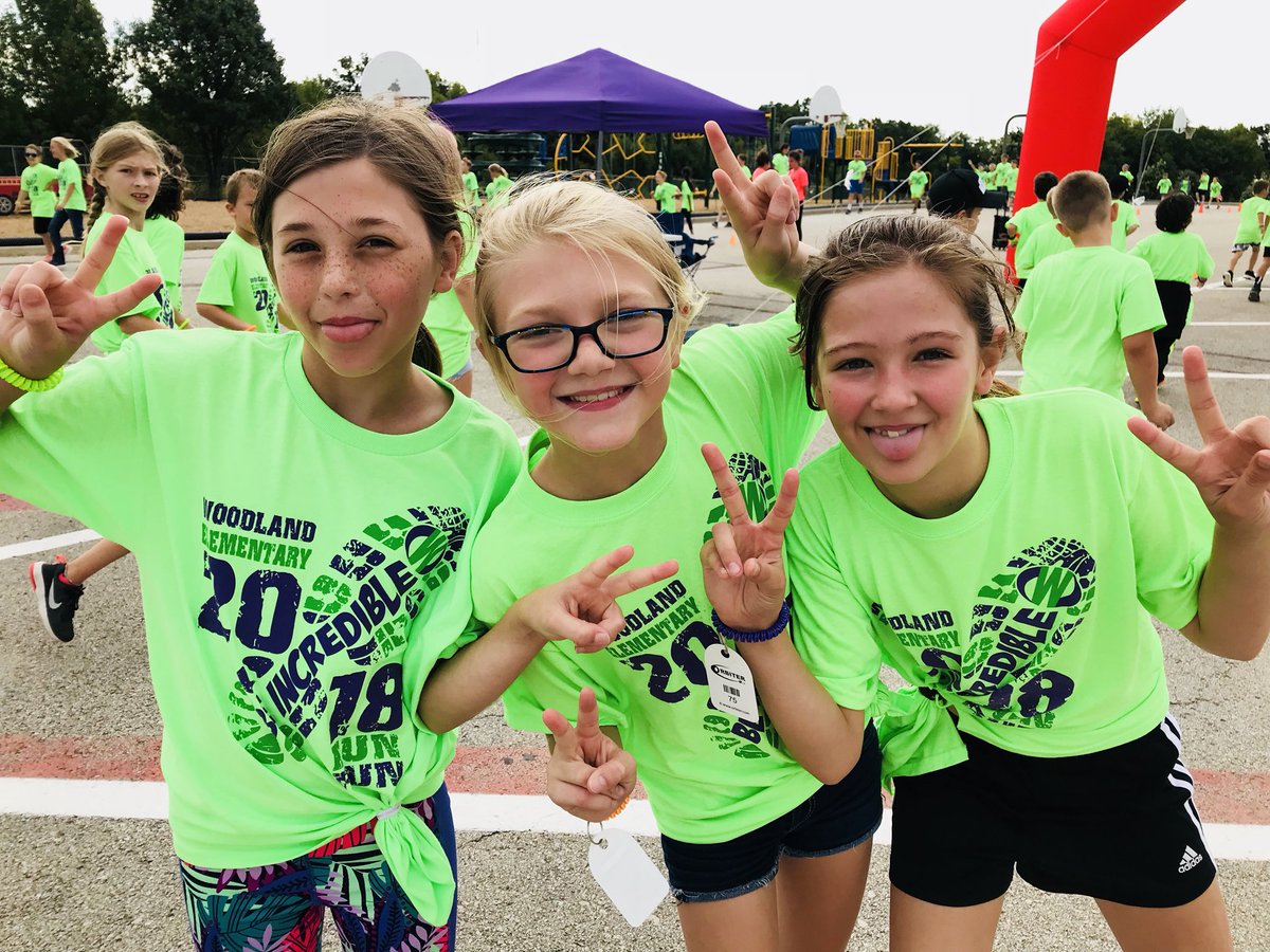 WLWolfpack's tweet photo. What an INCREDIBLE day at Woodland!  Our students ran 7,271 laps today during our FUN RUN.  Thank you to our students, families, and teachers for all your help during this school event!  #wolvesontherun https://t.co/l8CDcMSVrX