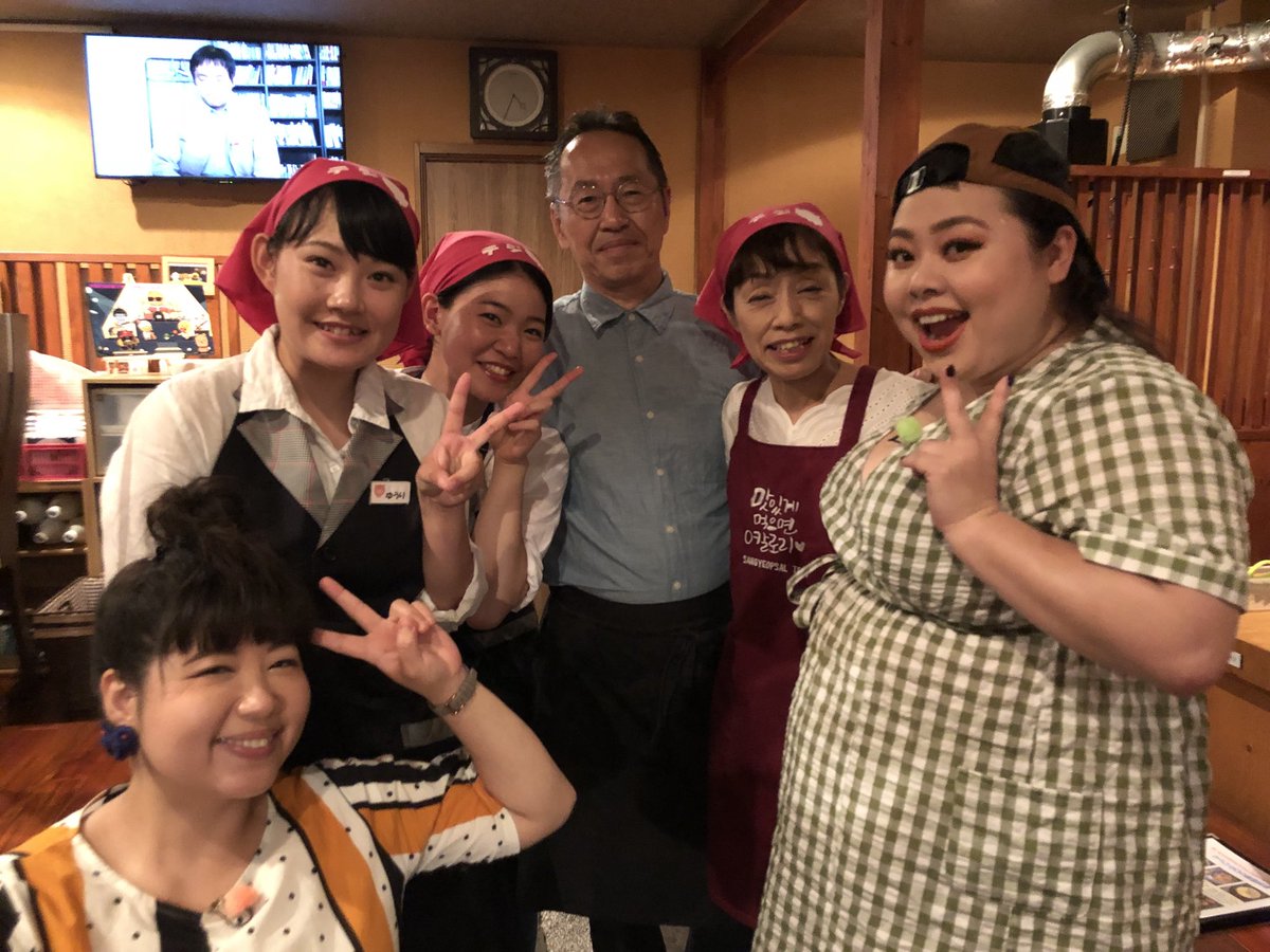 サムギョプサル専門店テジ Pa Twitter 花咲かタイムズ Cbcテレビ で紹介されました 渡辺直美さん さすがの大きさですよね とっても 可愛かったです アジアンの馬場園梓さんも気さくな方ですっかりファンに