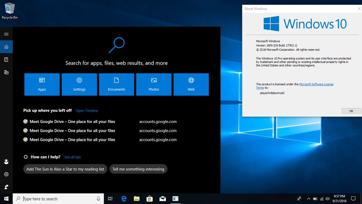 windows 10 pro rtm