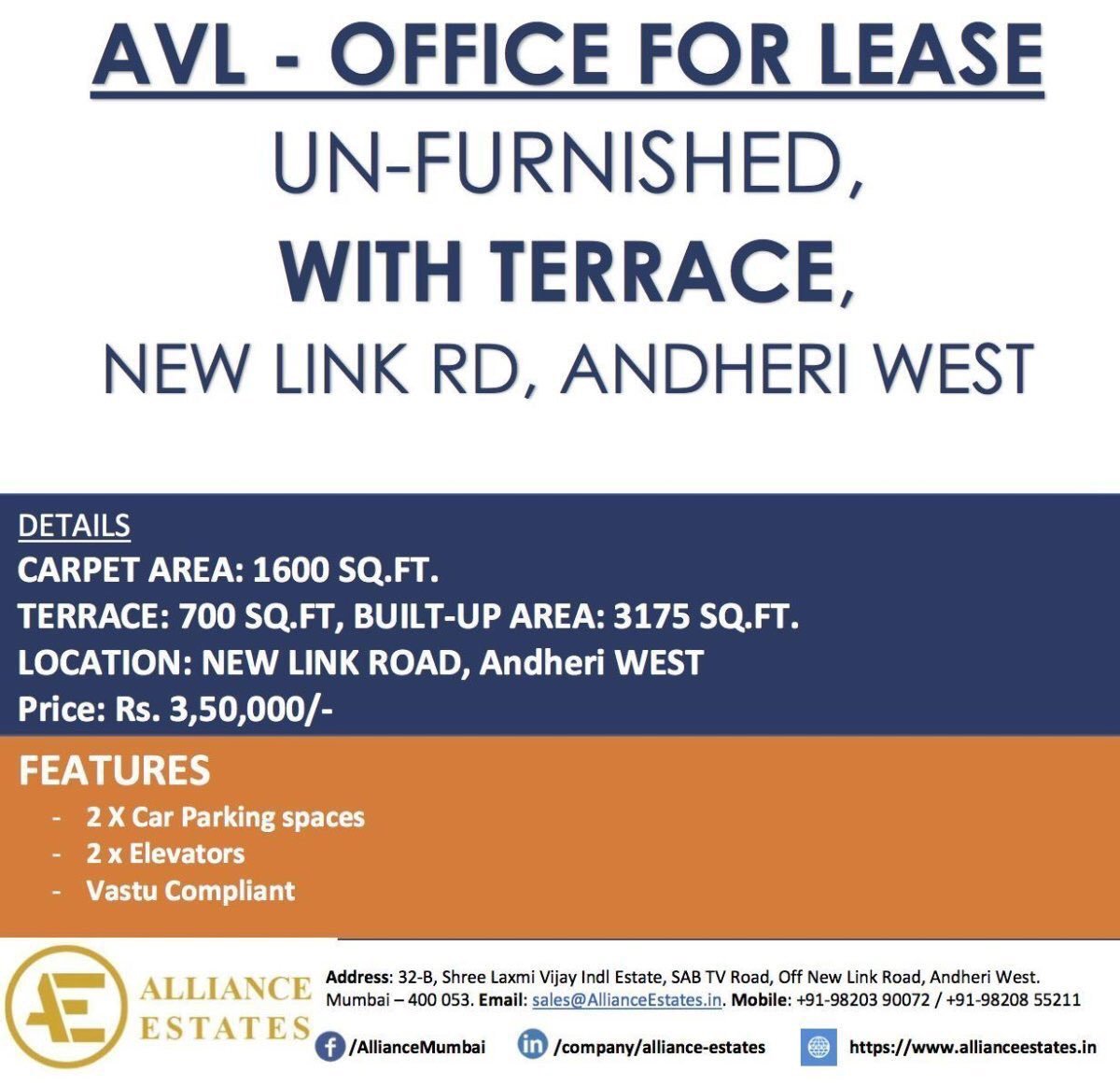 Alliance Estates (AllianceMumbai) Twitter