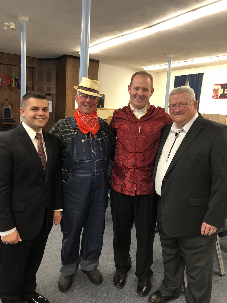jbhawkins22's tweet image. International dress up night at our missions conference! @NickWhite0 preached a great message on “Surrender!” Also Evangelist David Smith preached a great message “Is there not a cause?”
I love all these men! Pastor Michael has been such a faithful man of God! #Laborersneeded