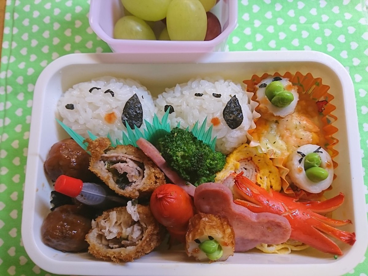 女の子弁当 Hashtag A Twitteren