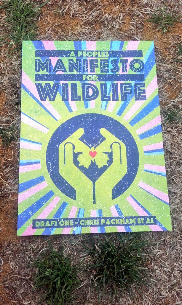 HerefordshireWT's tweet image. We're here doing our bit to support the fantastic #PeoplesWalkfForWildlife 
And we urge you all to read the #PeoplesManifestoForWildlife