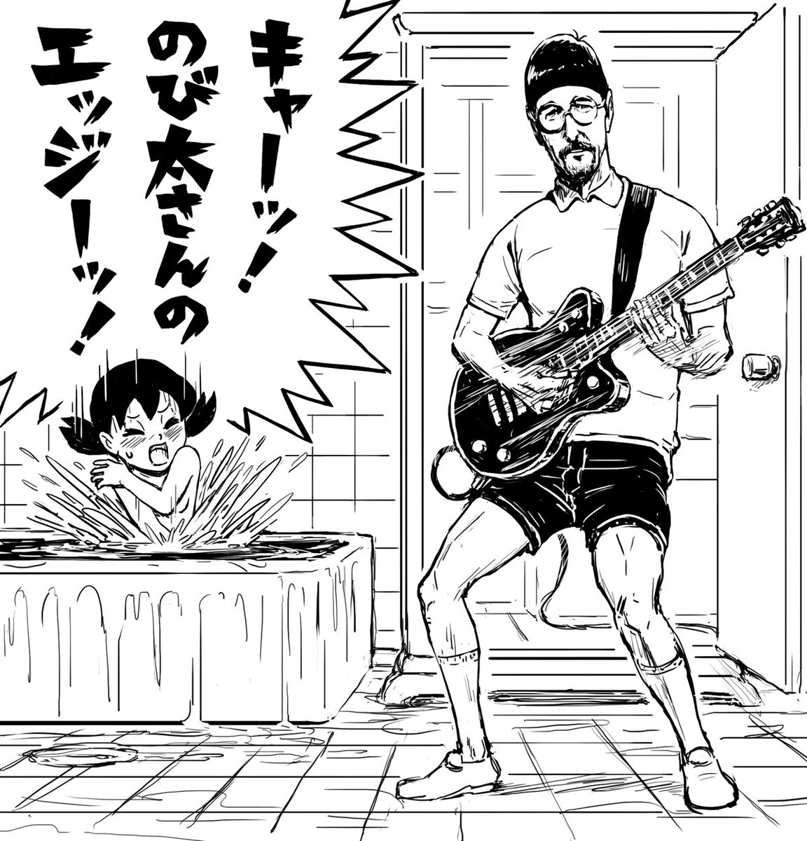 しずかちゃんも聞いて絶叫 のび太さんのギターエッジ 話題の画像プラス しずかちゃんも聞いて絶叫 のび太さんのギターエッジ 話題の画像プラス