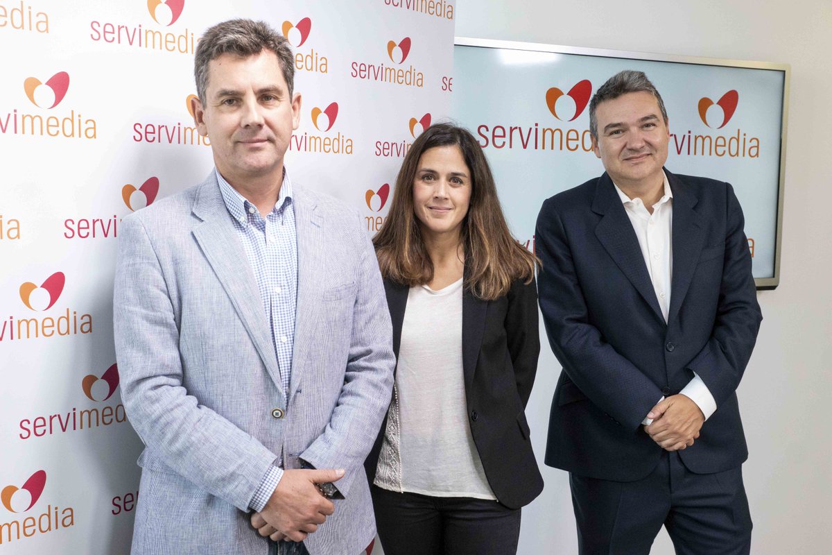 Servimedia's tweet photo. #MadridalaVista Esta semana la 'Tertulia Social' está dedicada a 'CSR Spain 2018' en la que participan: @germangranda de @foretica, @GalianoJuanPe de @Adif_es y @Ruth_millang de @CEMEXEspana https://t.co/dMK6eNNgfg