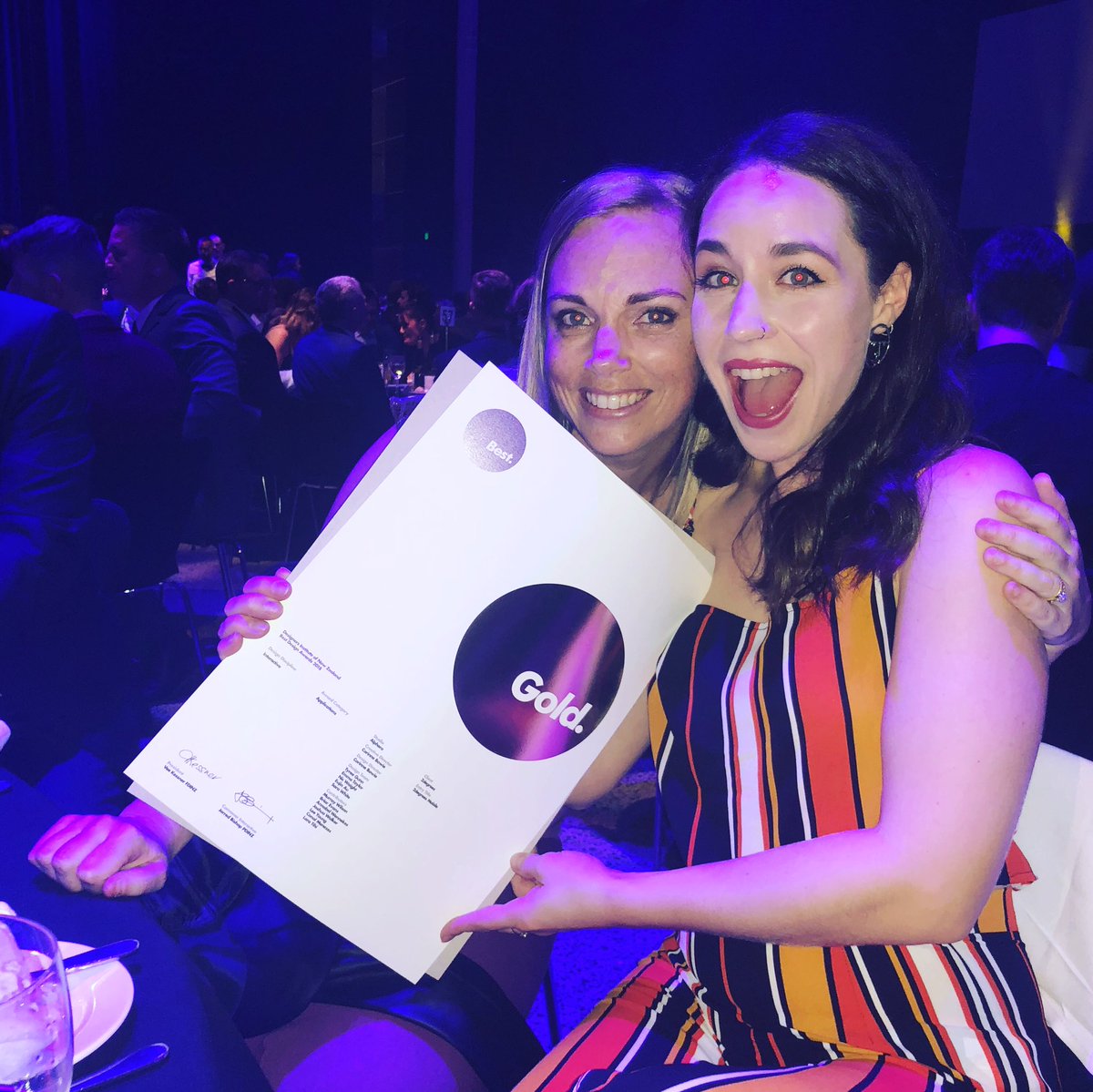 Just won a Gold Pin in the Interactive category at the Best Awards with <a href="/2degreesmobile/">2degrees</a> and their fab app.