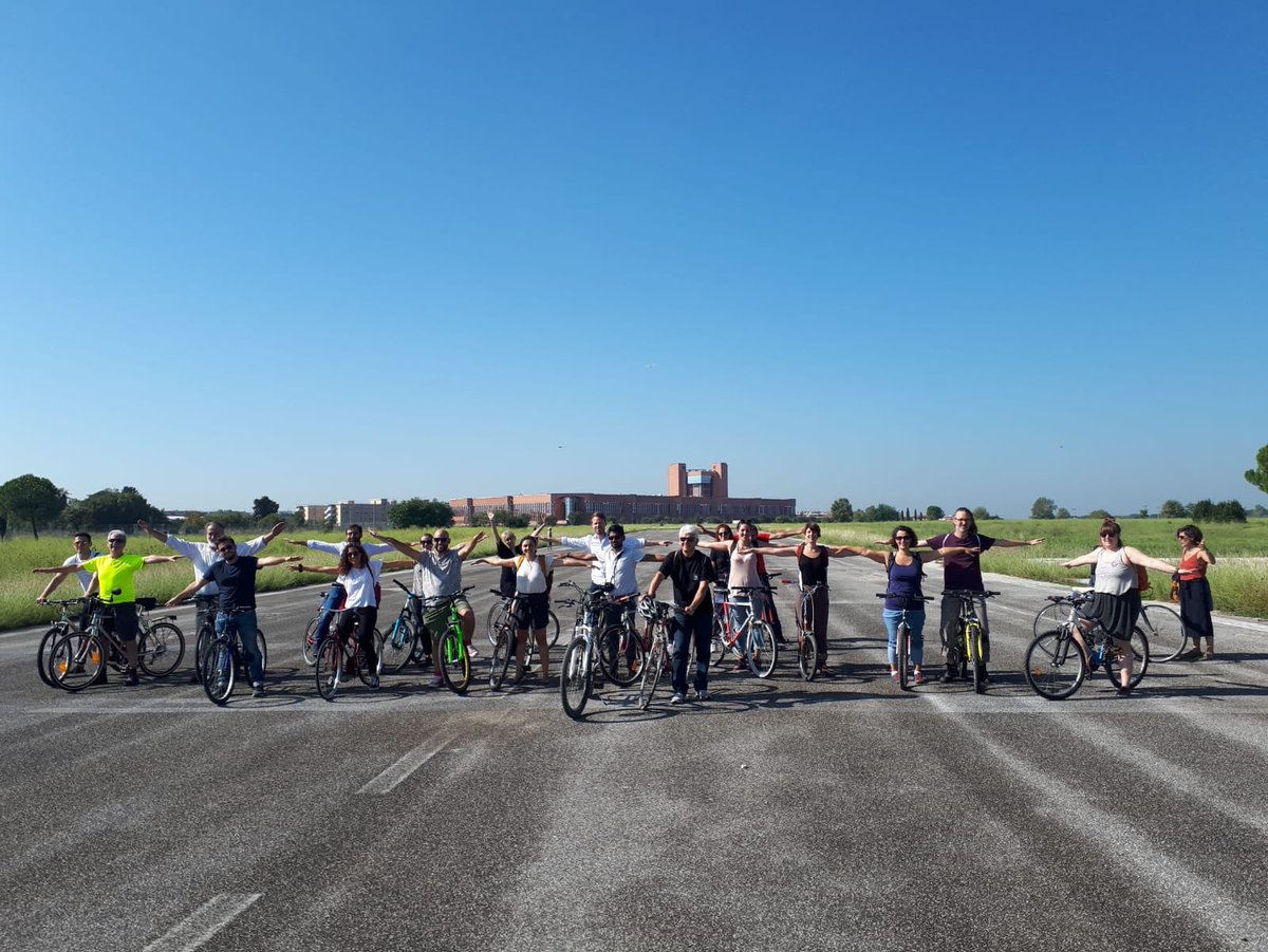 LabGov's tweet photo. Having fun in the archeological park of #Centocelle in Rome during the #HeritageWalk across the #CoDistrict #GEP2018 #EuropeForCulture #theCityasaCommons #CoRoma https://t.co/zNcH11ycJJ