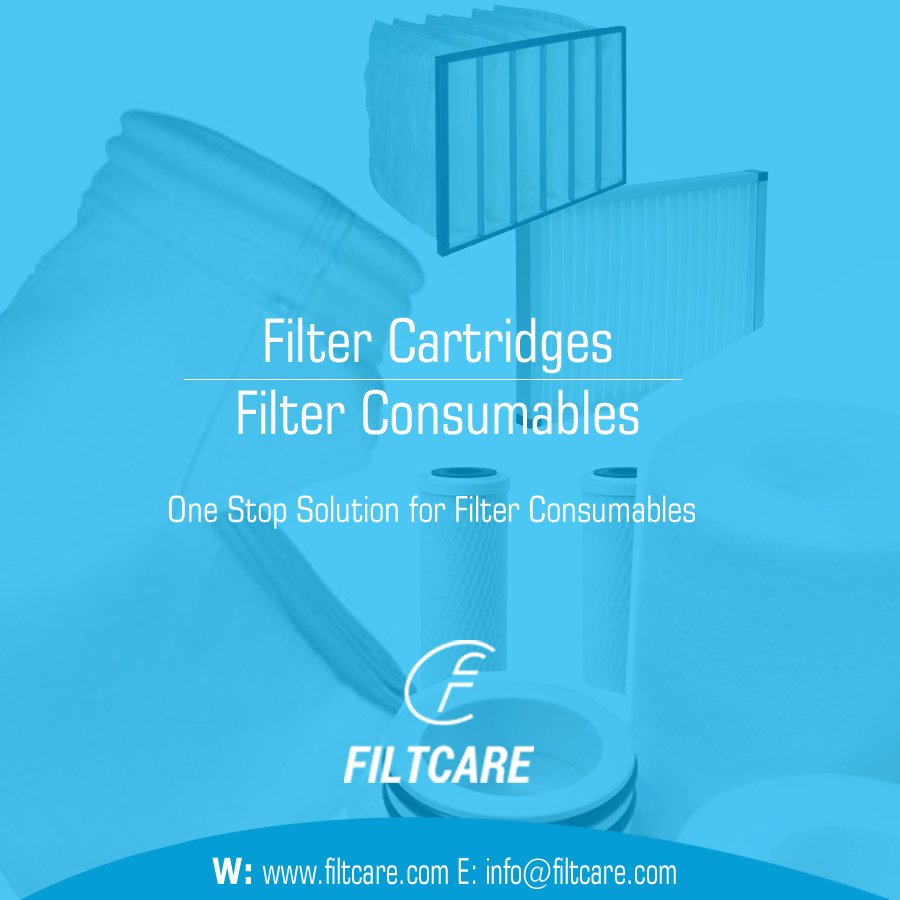 filtcare's tweet photo. One Stop Solution for Filter Consumables @filtcare
#Filtration #manufacturer #Filtcare #Filter #FilterCartridges #FilterConsumables
https://t.co/zjhqZdrqaH https://t.co/LwjQKtmzwg