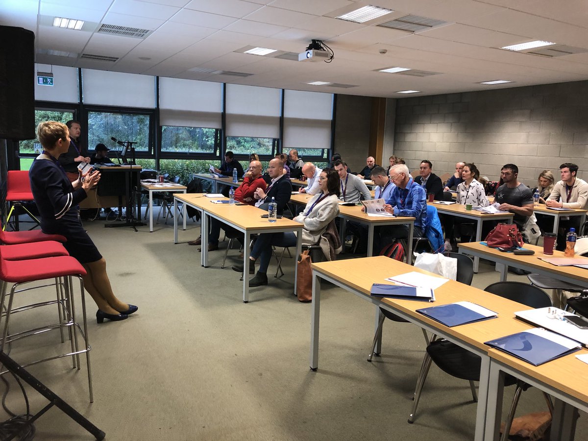 SportsTechIRE's tweet photo. Day 2 of #KBSMasterclass - kicking off with Andrew Trimble and his player/coach performance platform Kairos! #Entrepreneurship https://t.co/J8B418EvXY