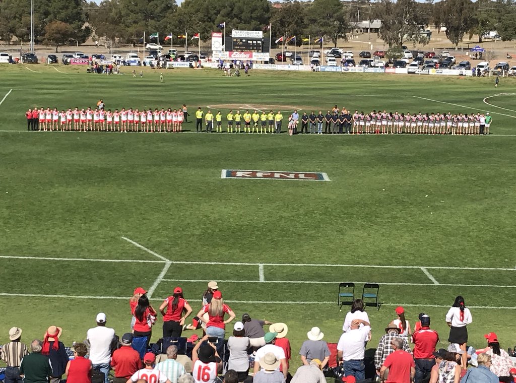 Good luck to <a href="/GriffithSwans/">Griffith Swans</a> and <a href="/GullieDemons/">Collingulie GPFNC</a> in <a href="/AFLRiverina/">AFL Riverina</a> Grand Final #finals