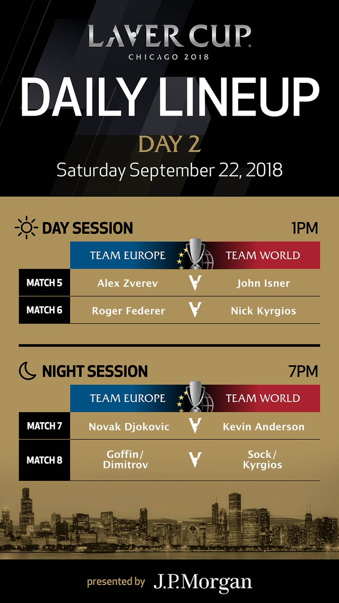 Laver Cup 2018, Chicago - Sep 21-23, 2018 - Page 9 DnrDOCFUUAErt0m