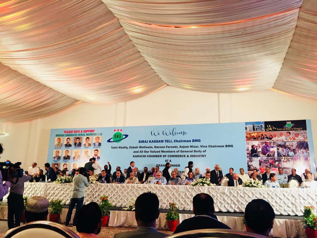 xekera's tweet photo. #tbt #Karachi #chamberofcommerce & #Industry #granddinner hosted by #BMG #businessmen group along with #KCCI #electioncampaign2018 by #SirajKassamTeli https://t.co/Kqzb6VTcLY