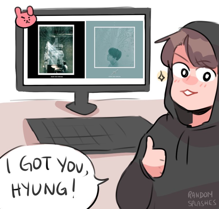 Randomsplashes's tweet photo. yoongi asking jungkook for help on the seesaw x i need u remix cover

#btsfanart #BTS #SUGA #JUNGKOOK @BTS_twt https://t.co/uidwqa6hJD