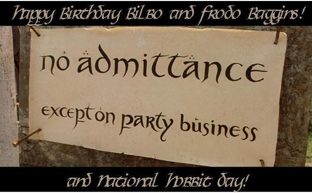 theoneringnet's tweet photo. Happy Birthday Baggins and National Hobbit Day! September 22 https://t.co/Rr5lcBeN4D https://t.co/CsHSorMF2t