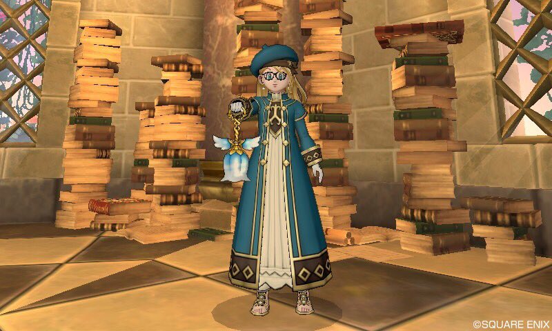 カヨリン 会心のカテドラル 18新防具ドレア 妖精図書館の司書 頭 合唱隊のベレー 体上 カテドラルローブ 腕 エトワールグローブ 足 神託のサンダル 顔 オカルトメガネ 翠玉のピアス 異世界の図書館にいそうな司書をイメージしました カラーリング