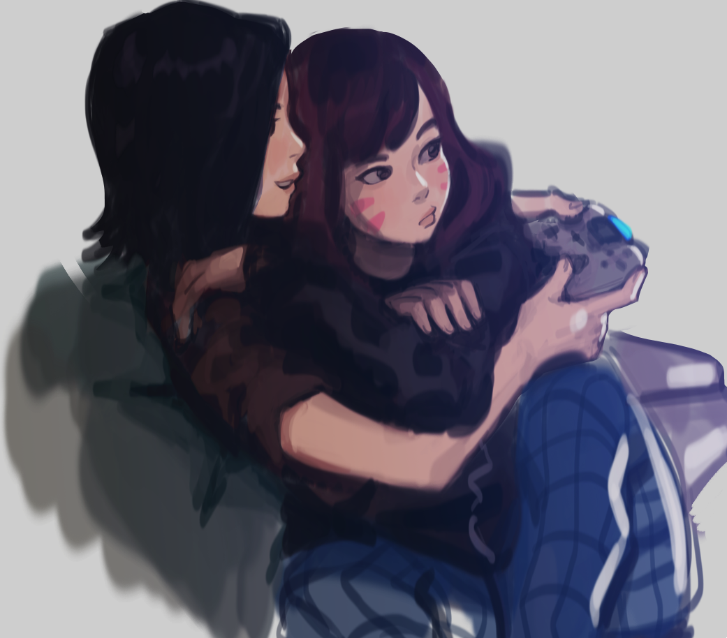 anisasherzai's tweet photo. 🕹️📺💗 #Overwatch #dvamon https://t.co/NL9W9rv3Kg