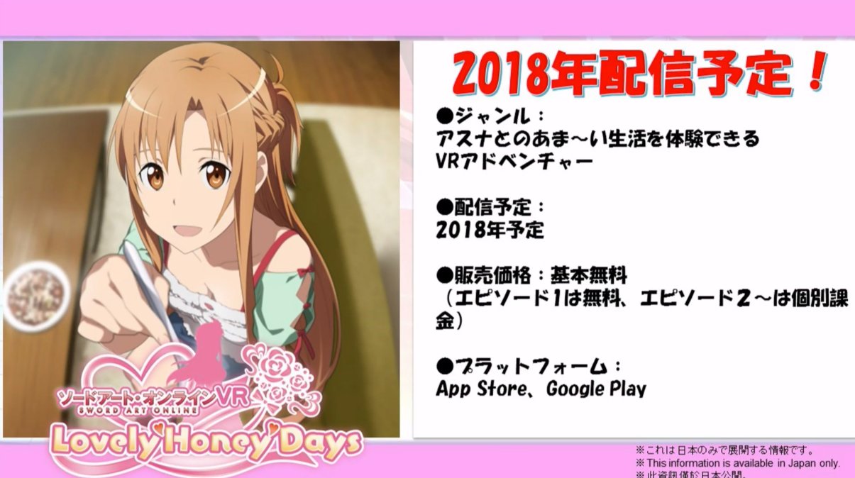 SAO Wikia on X: Talks about Lovely Honey Days app with Asuna, set