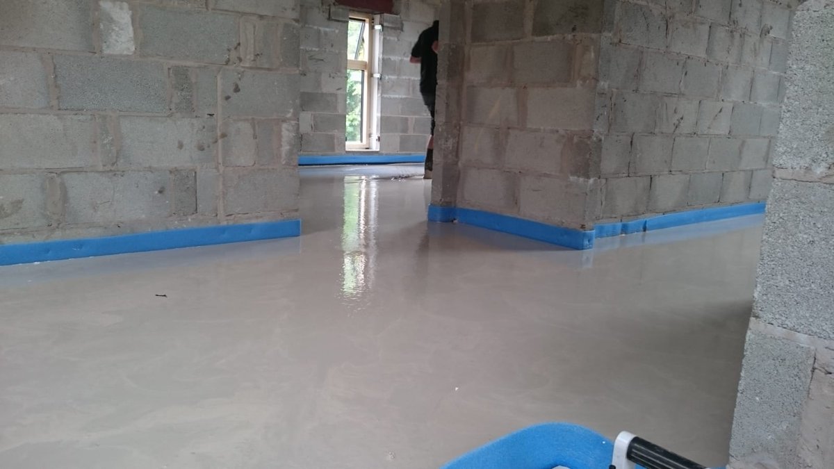 UFH and screed in Manchester
