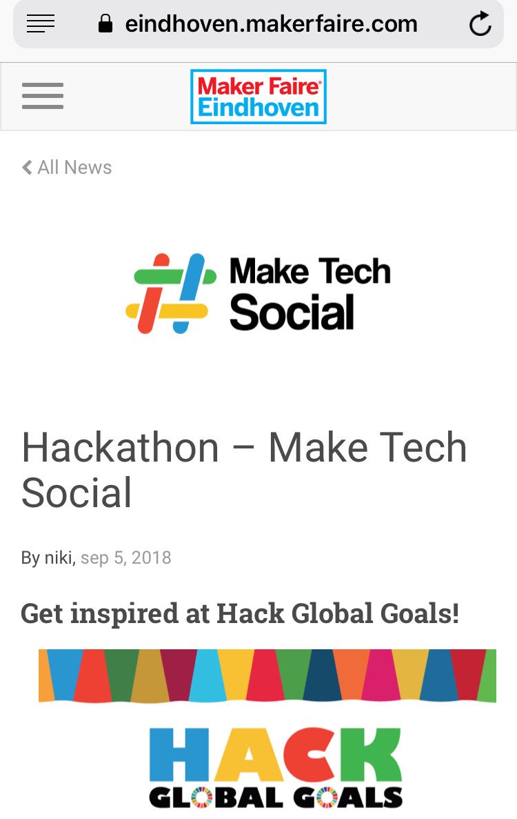 Stacy_MADLabNL's tweet photo. Hรฉ, Gezellig effe opwarmen op zโn Brabants! Heerlijk bakkie koffie en een koekje neffe #HackGlobalGoals @hightechcampus https://t.co/SWDrdKaL4m