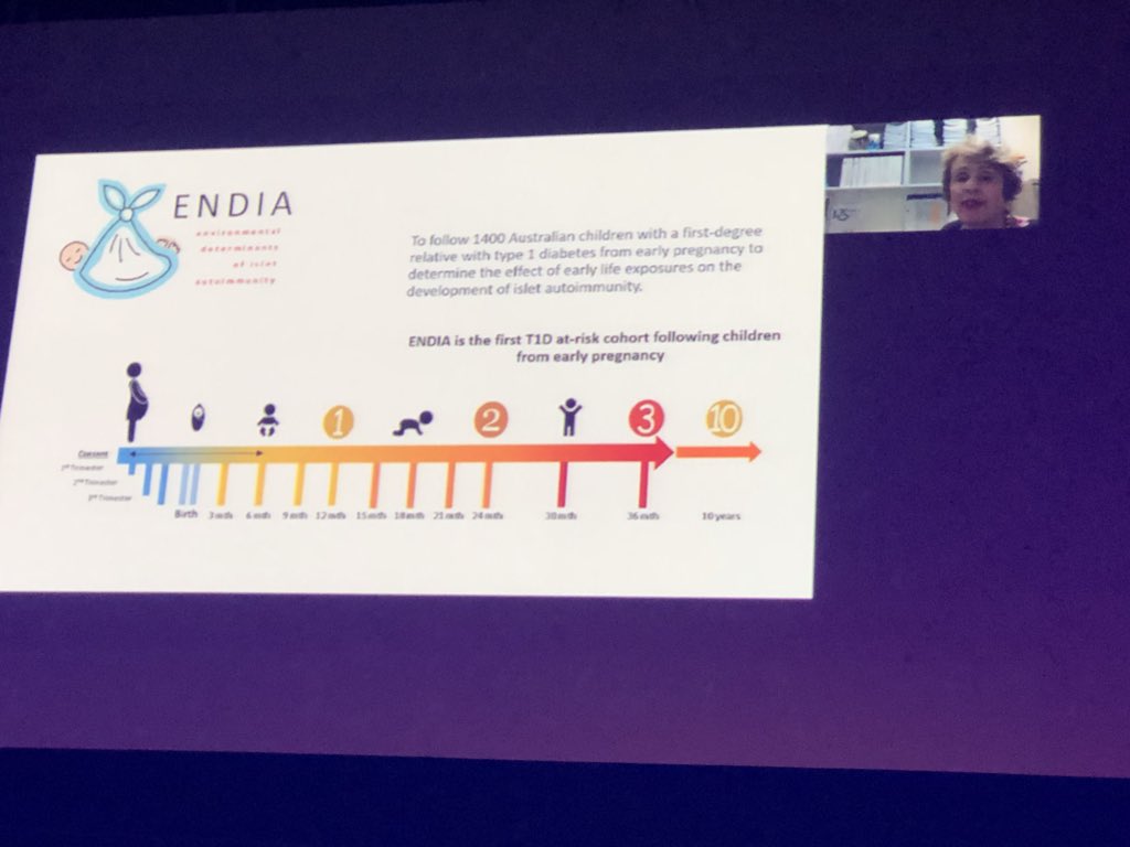 AnandHardikar's tweet image. @QatarBiobank  @maspenno presentation by Prof Jenny Couper on #endiastudy, at the #CUDOS2018. Possibility to replicate this with the Qatar Birth cohort??