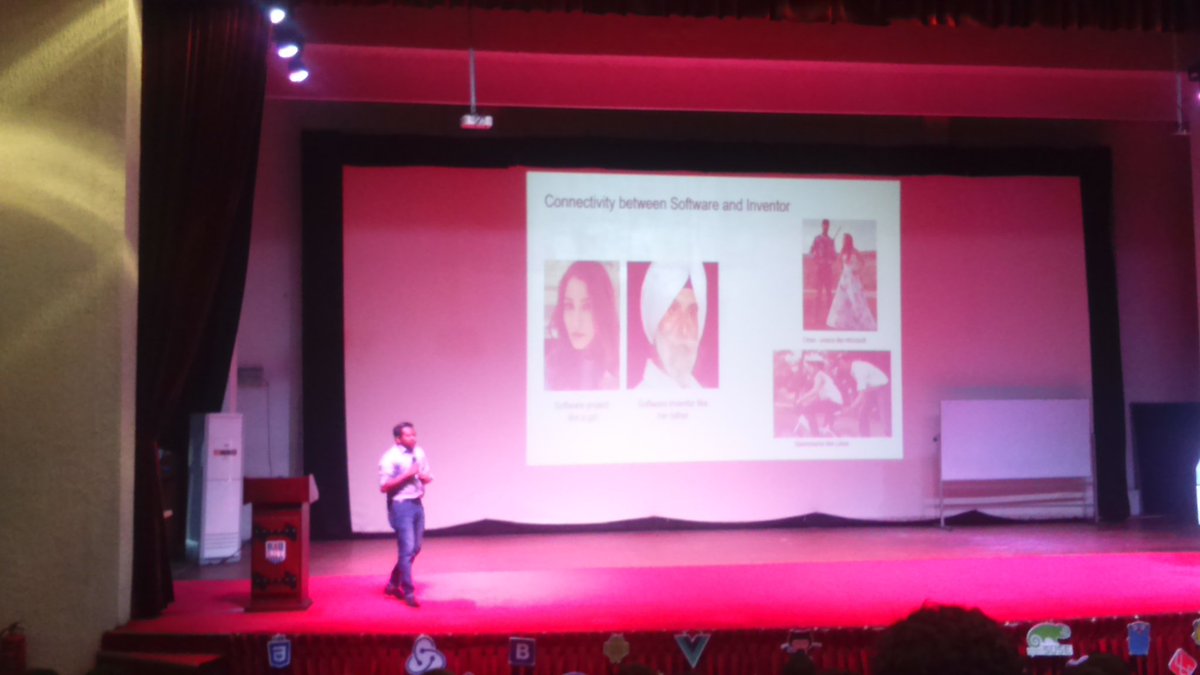 CrizBale's tweet image. Introducing about Connectivity between software and inventor #Fosslk #SFDLK