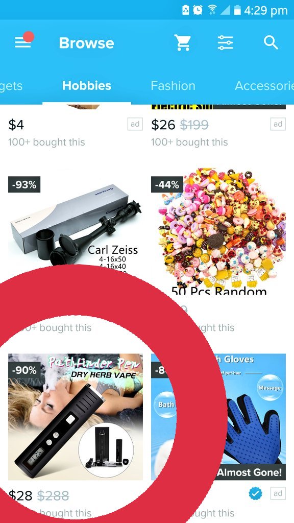 JessCross16's tweet photo. I am done!!😂😂😂 

I was scrolling through an app called wish. Now if u don't know what wish is, its for online shopping. Kinda like Amazon.

Anyway i went to the gadgets section and this is what i found.... https://t.co/fYbKUmCYnp