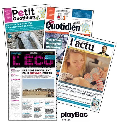 Sans plastique, c'est encore mieux ! Du 25 septembre au 1er octobre, les journaux (Le Petit Quotidien, Mon Quotidien, l'Actu et l'ECO) arriveront sans aucun emballage dans les boîtes aux lettres des abonnés. Ces derniers répondront ensuite à une enquête de satisfaction !