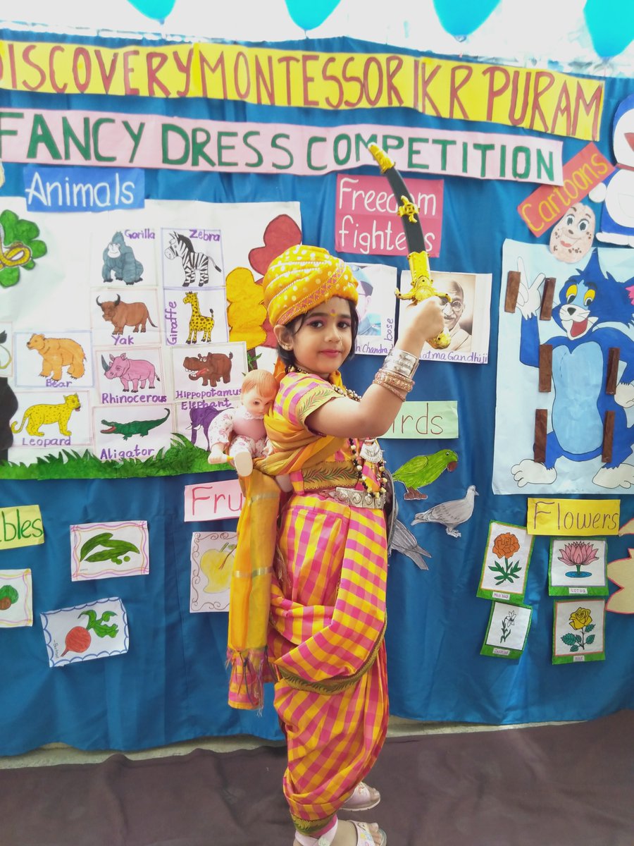 DMPSKRPuram's tweet photo. #DMPS #Discovery #Montessori #preschool American Preschool at K R Puram, #Karnataka Fancy Dress Competition https://t.co/gDnr8NHzyQ