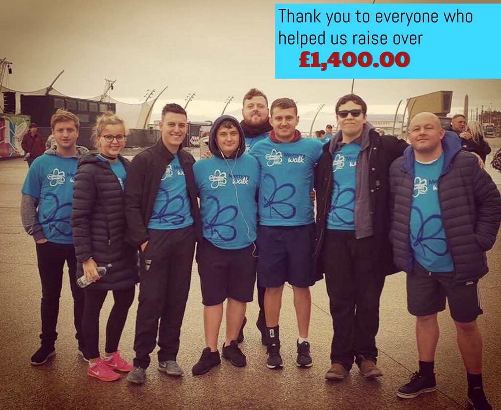 TheFerryCafe's tweet photo. @cllrpetemurphy We are just beginning another journey with this awful disease.  Last weekend my family raised over £1400.00 doing the memory walk.  An amazing experience.  Very emotional https://t.co/JuC51NFD1C