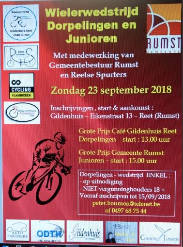 evert_verbist's tweet photo. Nog eens een nummer op de rug spelden... #reetsespurters #reet #doltcini https://t.co/K3OJfR8SSI