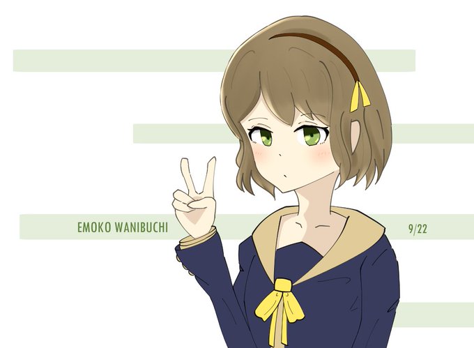 yukiさんがTwitterに投稿した鰐淵エモコ(ゾンビランドサガ)のイラスト。