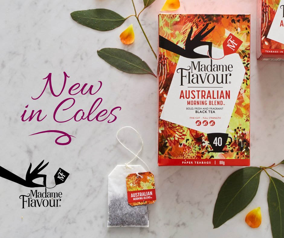 ON SALE at Coles until Weds, my NEW fine cut Ceylon estate leaf tea in plastic free teabags. It's a great time to try...