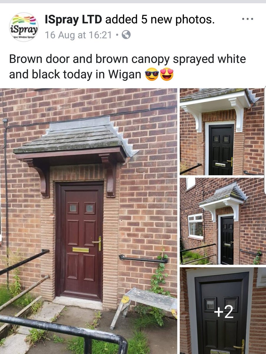 IsprayL's tweet photo. the smallest change can make the biggest difference. Instant kerb appeal with an updated front door. The quickest way to add style and money to your property. The colour choice is vast and the price is small. DM or call 07590233268 #Cheshire #trafford #manchester #renovations https://t.co/Qy0Z5M7QMu