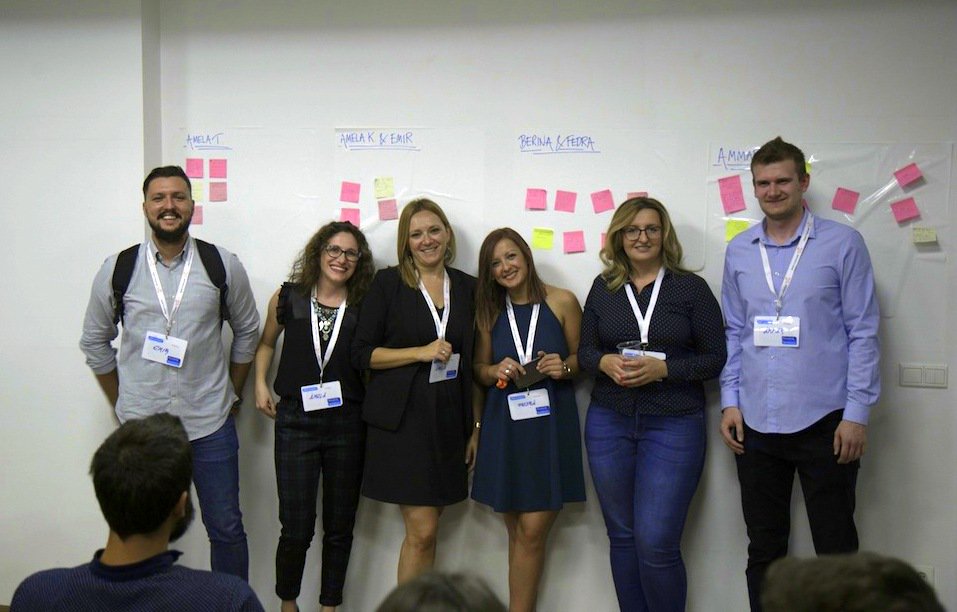 SarajevoQA_Crew's tweet photo. Speakers of first #qualityassurance meetup were @ATeftedarija, @Iman_281, @berina04, @emirjahic, @ammarkarabeg, @ameliee__
#EuroSTARConnects #SQAC #esconf #SofthouseBalkans https://t.co/XiYgVb6n6w