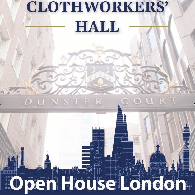 Join us today for #OpenHouseLondon,a fun-filled day in our #livery hall and the @cityoflondon. 🐏
#OHLondon #OHL2018 #openhouselondon2018 #visitlondon #thingstodo #freeandcheap #london #ClothworkersHall #liveryhall #art #architecture #history #culture #tourism #tours