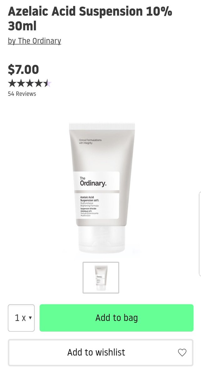 ai_aiyaphat's tweet photo. #TheOrdinary Azelaic Acid Suspension ลดการอักเสบของสิว รอยดำ รอยแดงทั้งหลายแหล่ เค้าว่ากันว่า ทาอันนี้แล้วได้ผล โดนมาแล้วจ้า รอของยาวไปป อยากได้มาทาแล้ววว

สั่งซื้อเองได้ที่นี่
https://t.co/cOZmCDM0Uk https://t.co/EUvbUm6sqn