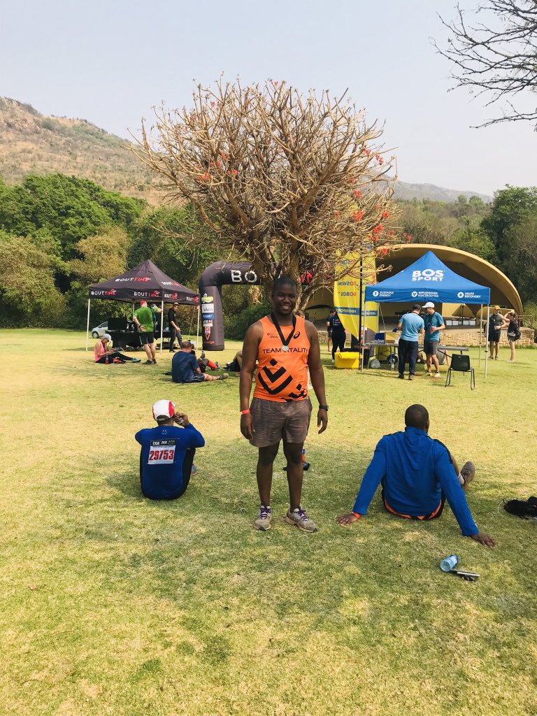 SMFoundationSA's tweet image. What a treacherous course for a good cause. Raising awareness on the endangered Black Eagle #BlackEagleMountainRun #BOSSSPORT