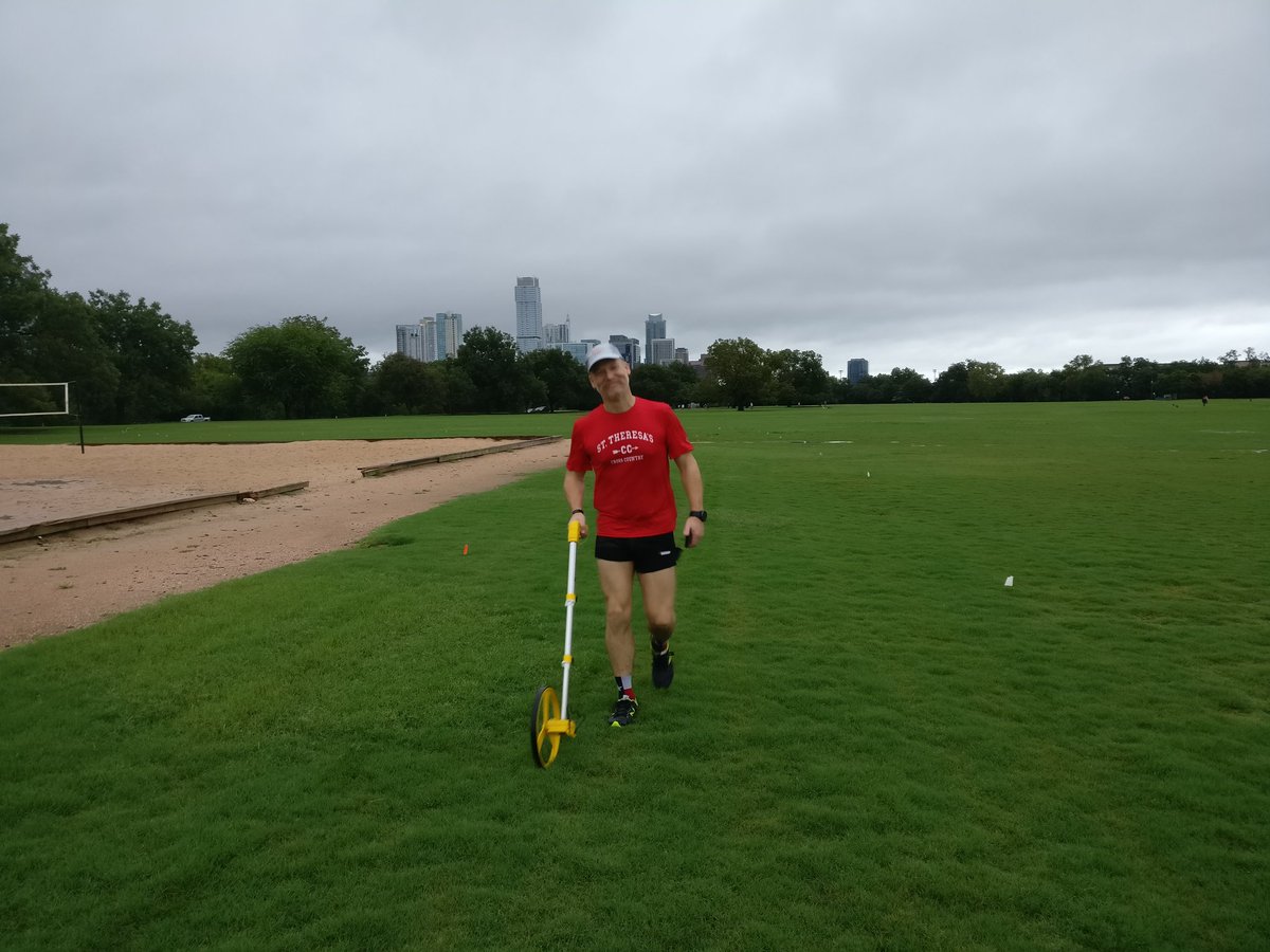 KealingXC's tweet image. Thanks to Matt for measuring the course today!