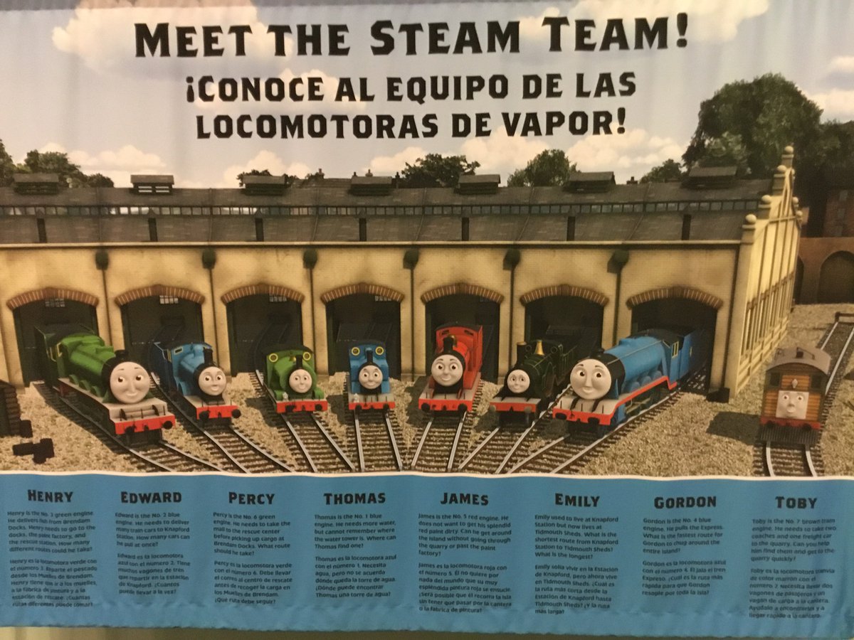 pleasetouch's tweet photo. Today is the day, Thomas &amp; Friends has pulled into the station! Visit today and explore the rails! #ExploreWithThomas #PTMForAll 🚂🚂🚂 https://t.co/5vbQMX0gEY