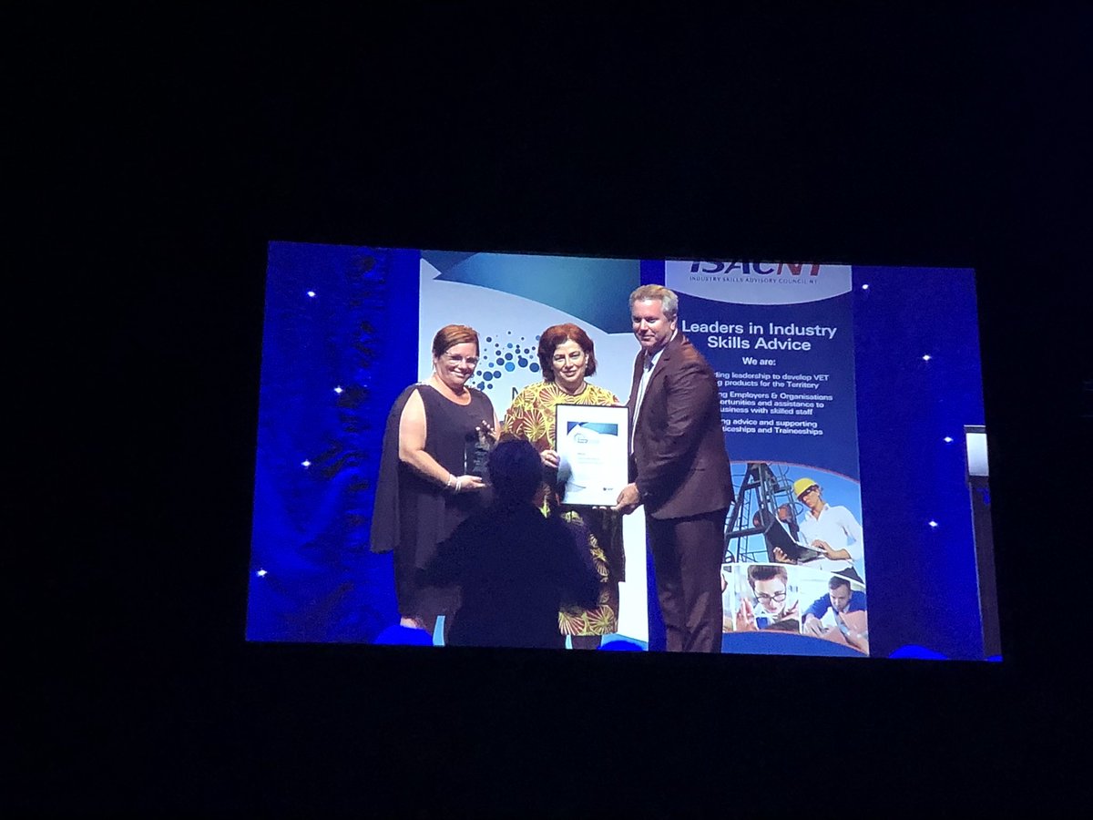 asharehsan's tweet photo. Training Provider of year #CDVET @CDUmedia @CDUni_VC wow!!!! Just awesome!!!! Congrats to everyone in the NT! https://t.co/LPnECFrCQv