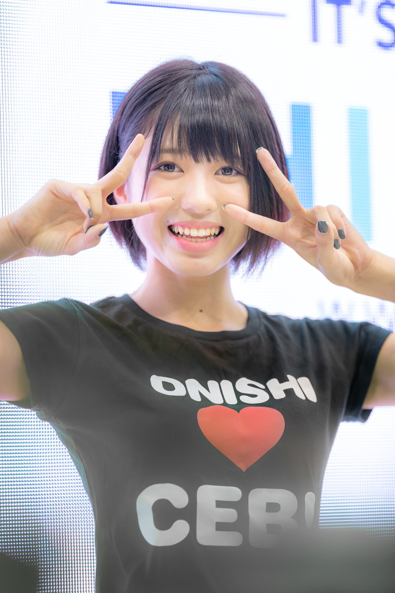 タイロリ 20180922 ツーリズムEXPOジャパン2018 スペシャルトークショー @ 東京ビッグサイトフィリピンブース  AKB48 Team8 大西桃香ちゃん(奈良県) セブ島の魅力も詰まった写真集『夢の叶えかた。』10/3発売 桃ちゃんのスタイルの良さ！ #Team8  #チーム8 #大西 ...