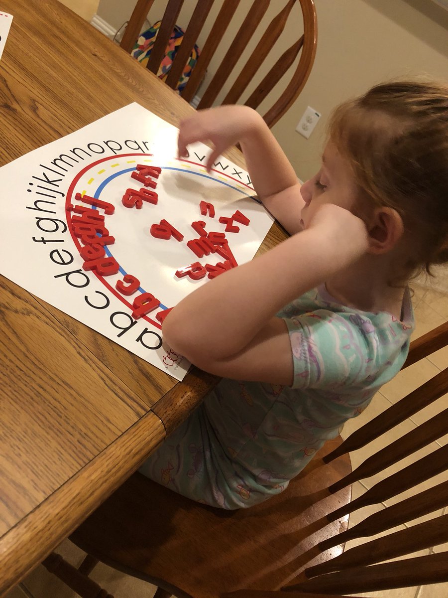 jzigelman's tweet image. When your mom is a teacher and comes back with fun things from a training. This is what you do during breakfast. 😂🤣😂