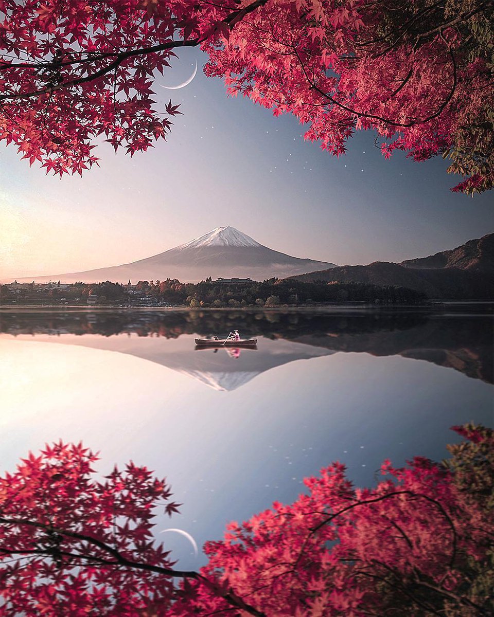 silver7h's tweet photo. Beautiful nature in #Japan 🇯🇵. 
Mount Fuji, https://t.co/esbMYtI63U