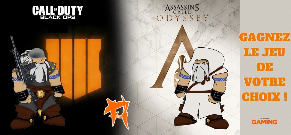 Fureur's tweet photo. 💥 JEU CONCOURS
Tentez de gagner #CallOfDuty #BlackOps4 ou #AssassinsCreedOdyssey [version PC] avec notre concours de septembre ! 
Infos et modalités 👉 https://t.co/09jAbiTvmj https://t.co/8uTk7xej9O