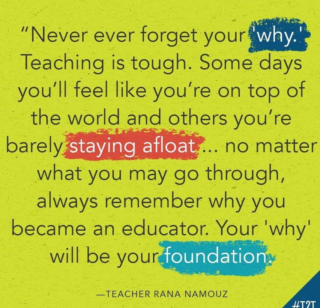 #DoIt4TheKids #MyWhy #WinWinWin #GreatHabitsMakeGreatLeaders #Thrilled2BThird #Teachlikeaboss #GreatTeachingMatters