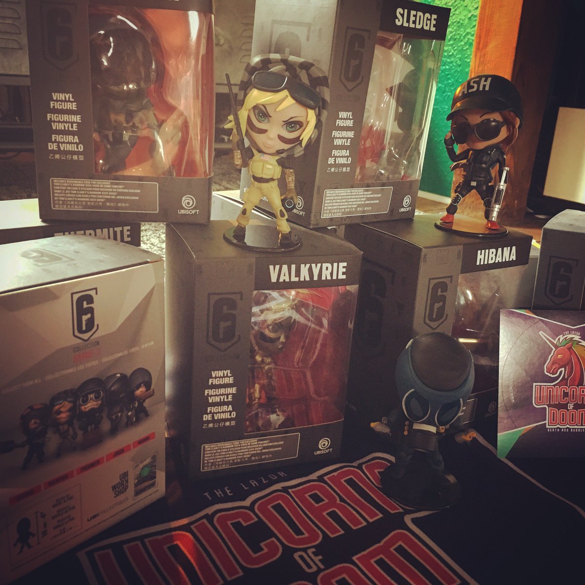 lazorunicorns's tweet photo. It's time for #r6s #giveaways. Once a month we will give away one #ubisoft #rainbow6siege #Chibi on #Twitter, #Instagram, #YouTube, #Twitch or #Discord. Make sure you follow us on all these platforms to raise your chance. Like, comment and retweet this post to #win #Valkyrie now! https://t.co/6YLg4igBvA