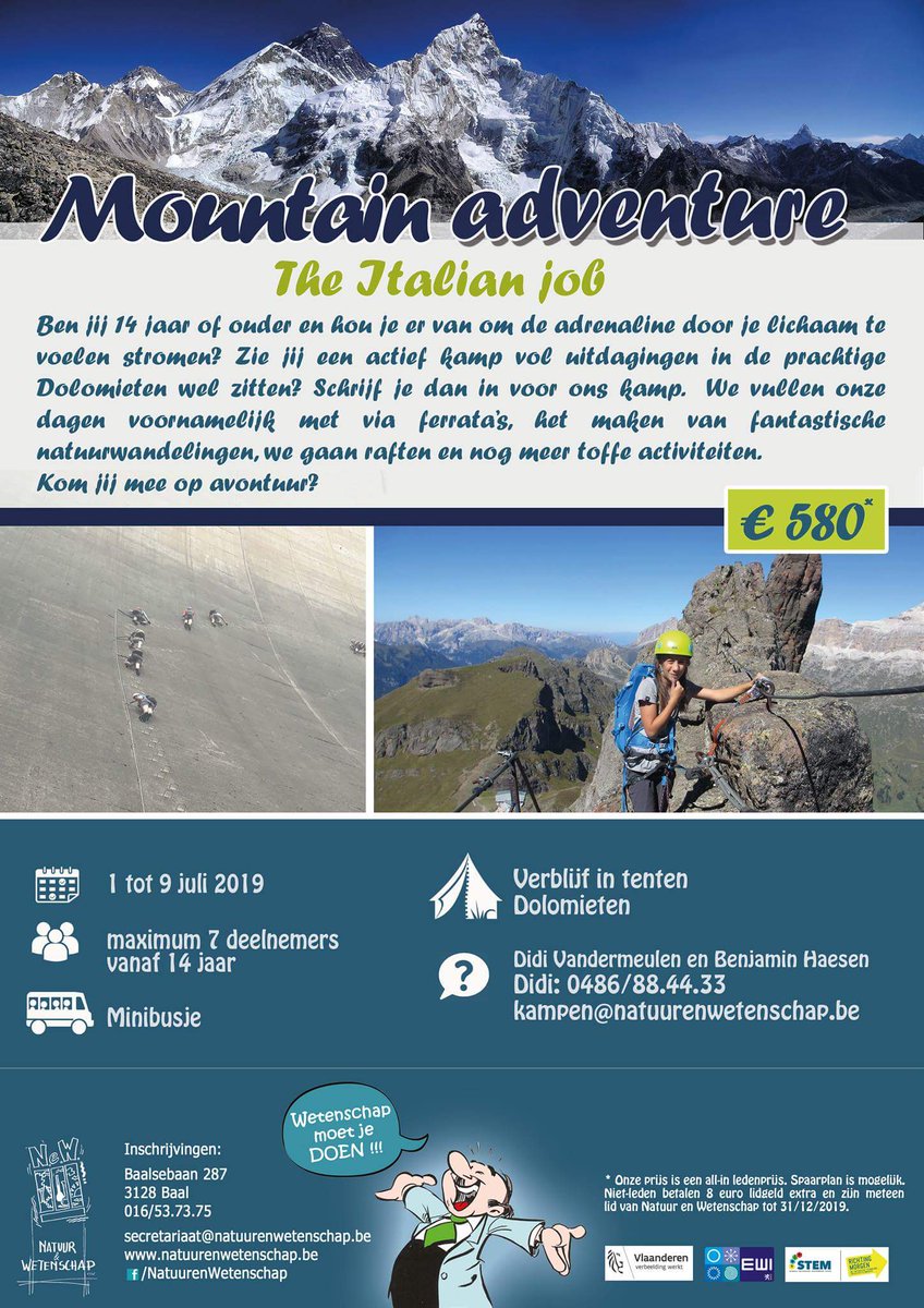 Natuur en Wetenschap (@newvzw) on Twitter photo 