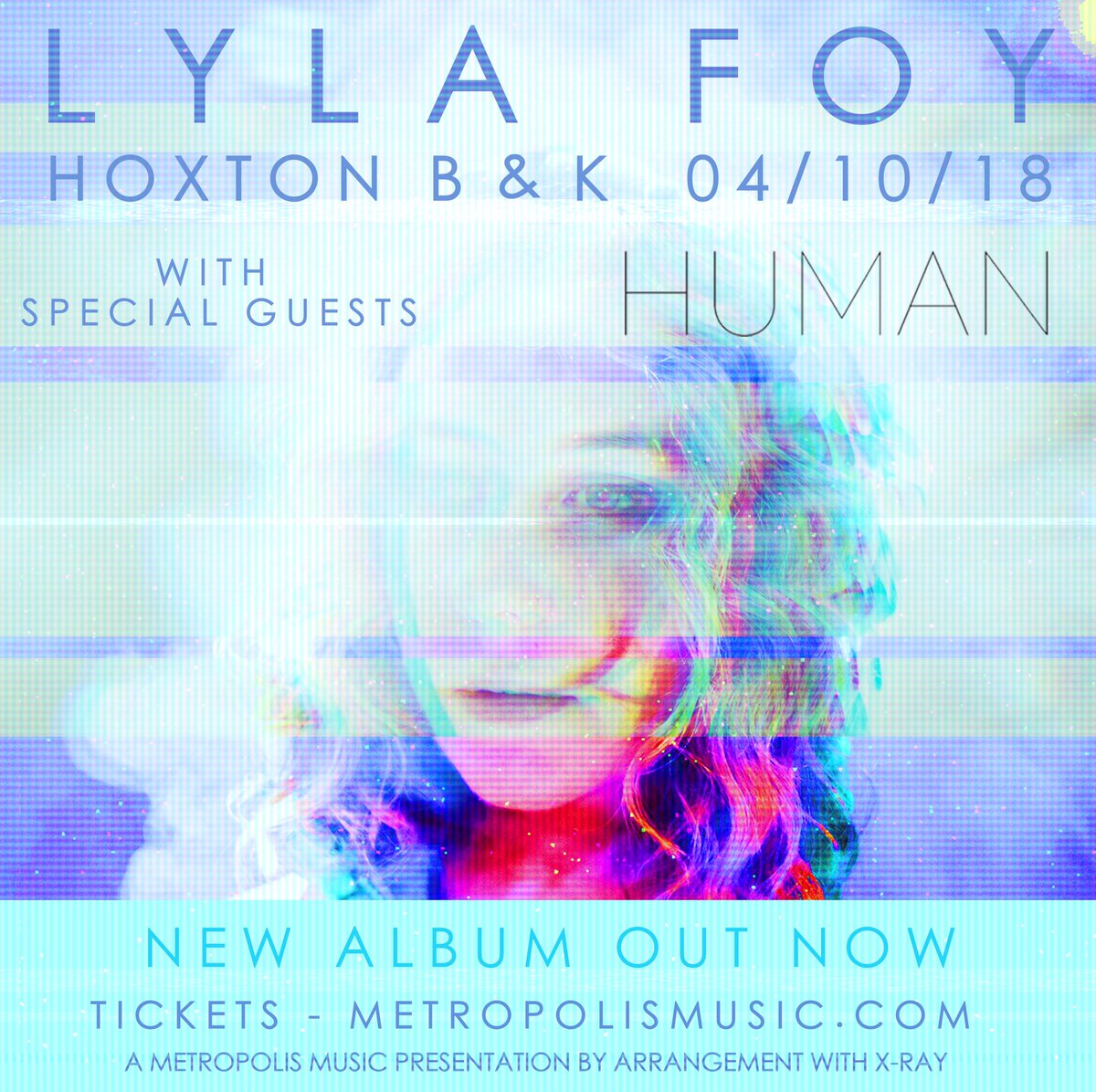 Join us in supporting our amazing band mate <a href="/lylafoy/">Lyla Foy</a> playing at @HoxtonSquareBar on Thursday 4 October. 
Tickets are still available but grab them quickly - see you there!